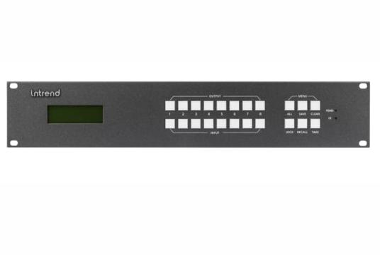  Фото шасси модульного матричного коммутатора intrend itmms-8x8 - фото 2