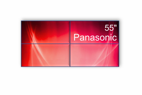 Изображение Видеостена 2x2 Panasonic 55" TH-55VF1HW