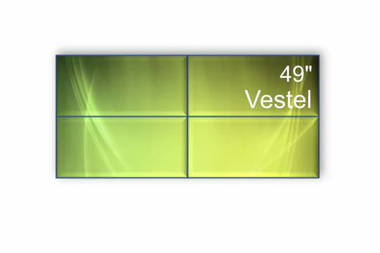 Изображение Видеостена 2x2 Vestel WU49B-2H* 49" (шов: 3,5)