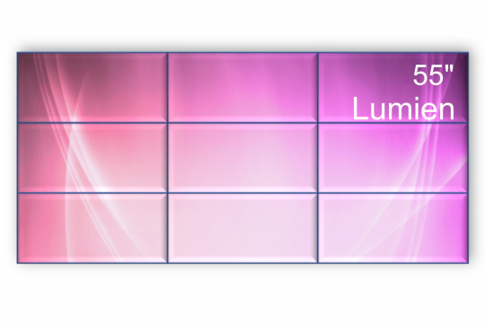 Изображение Видеостена 3x3 Lumien 55" LMW5509LL