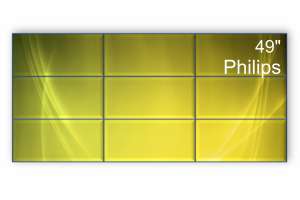  Фото видеостена 3x3 philips 49" 49bdl2105x/00 - фото 2