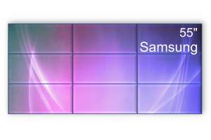  Фото видеостена 3x3 samsung 55" vm55t-u - фото 2