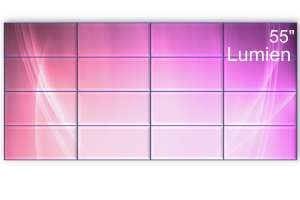  Фото видеостена 4x4  lumien 55" lmw5518ll - фото 2