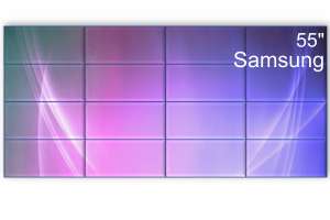  Фото видеостена 4x4 samsung 55" vm55t-e - фото 2